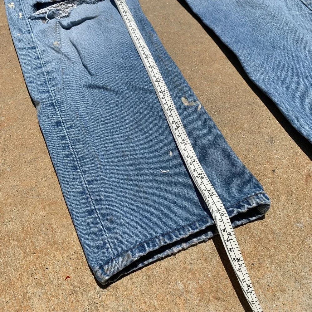 Vintage 90s made in France Levi's 501‎ button fly jeans - 33x30 mens